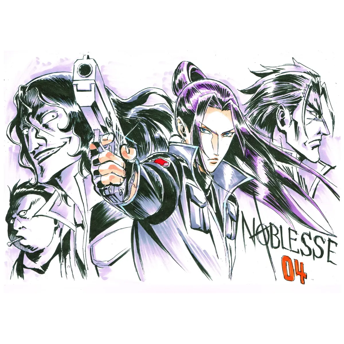 Anime Noblesse Mouse Pad (Desk Mat)