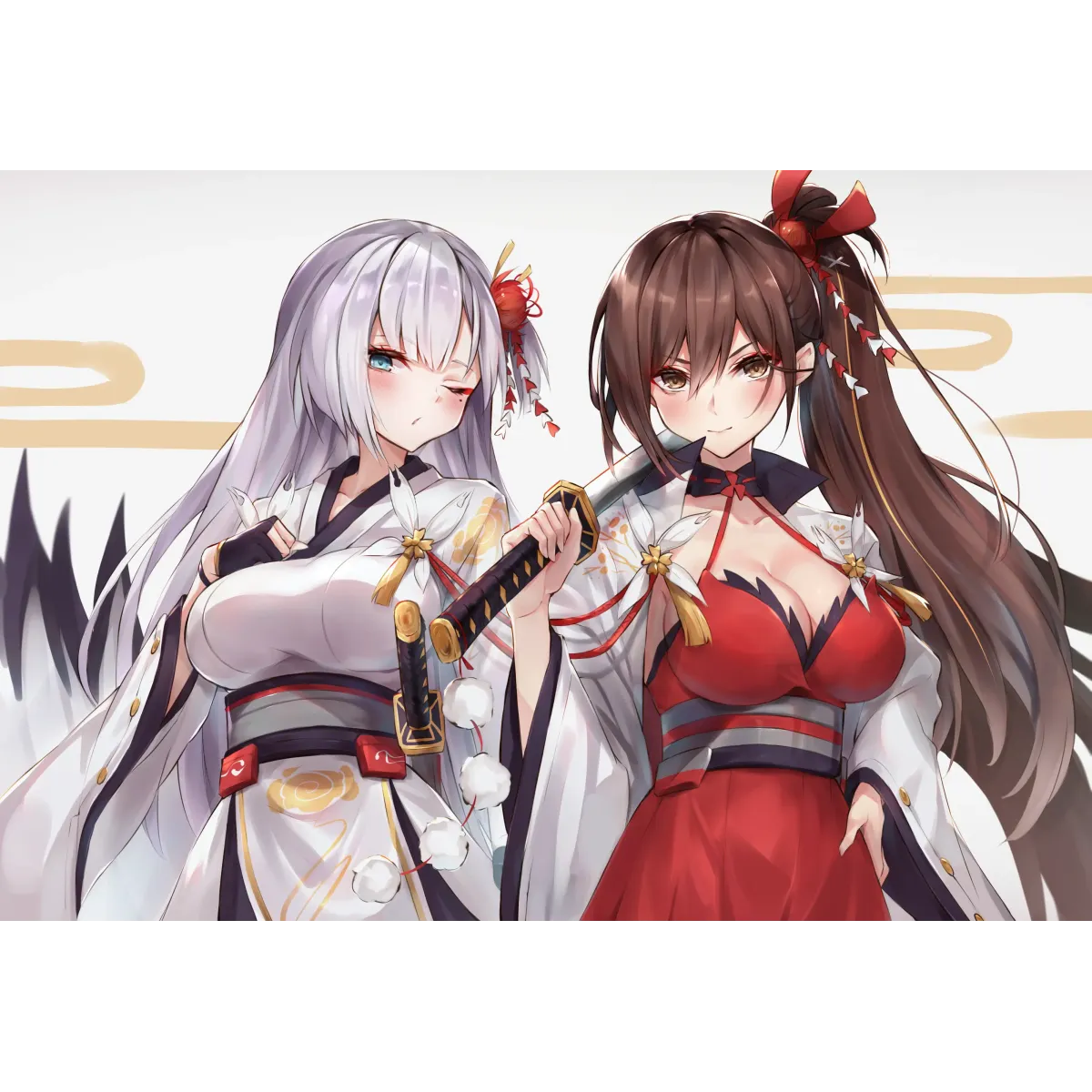 Anime Azur Lane  Mouse Pad (Desk Mat)