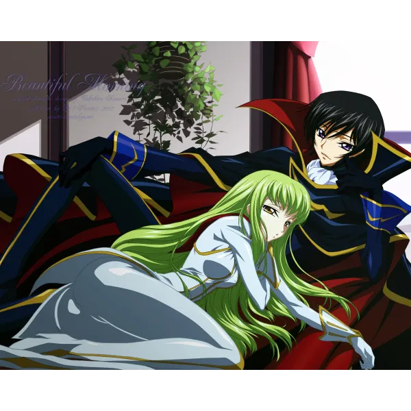 Anime Code Geass  Mouse Pad (Desk Mat)