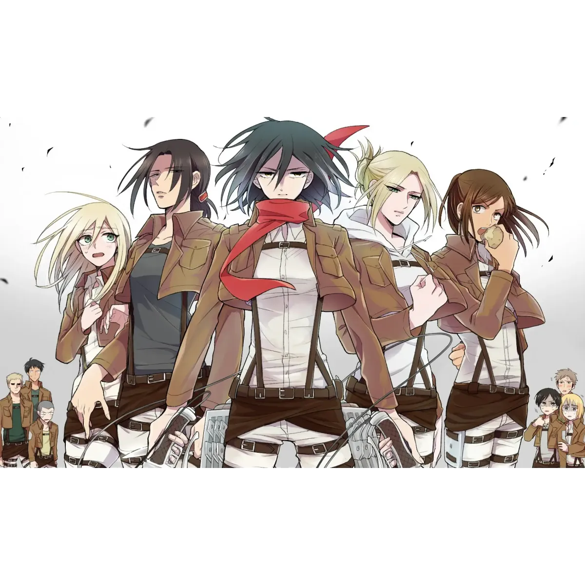 Anime Attack On Titan  Mouse Pad (Desk Mat)