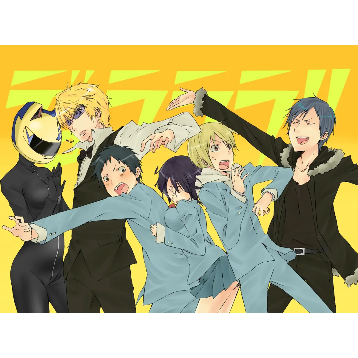 Anime Durarara!! Mouse Pad (Desk Mat)