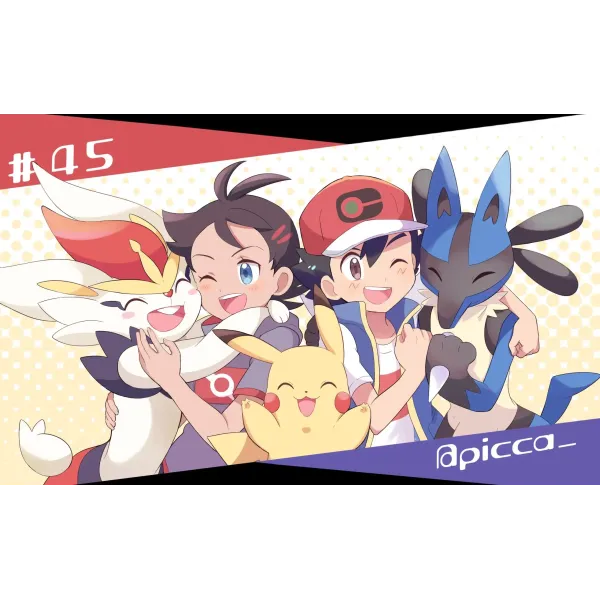 Anime Pokémon  Mouse Pad (Desk Mat)