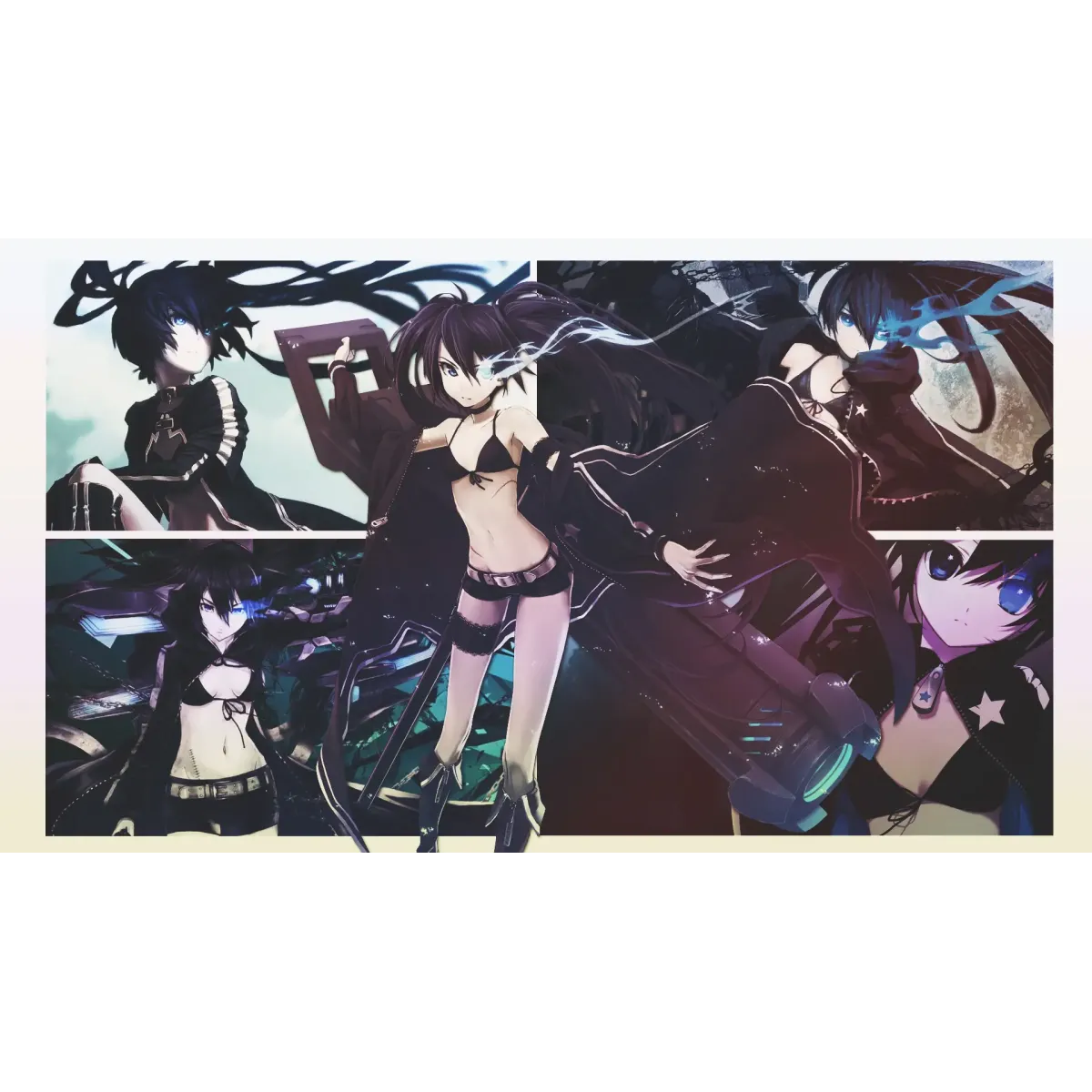 Anime Black Rock Shooter  Mouse Pad (Desk Mat)