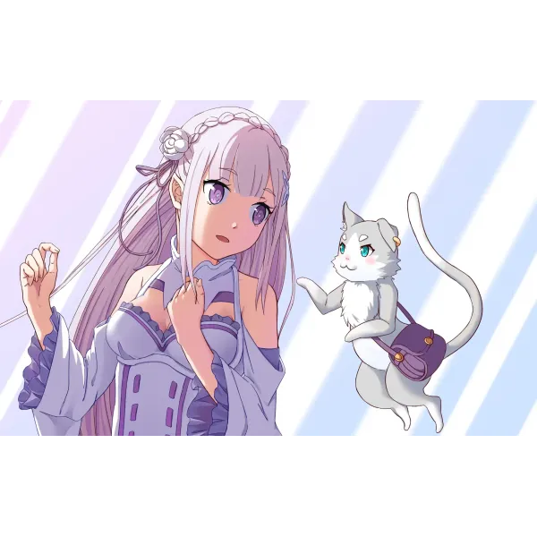 Anime Re:ZERO -Starting Life in Another World-  Mouse Pad (Desk Mat)