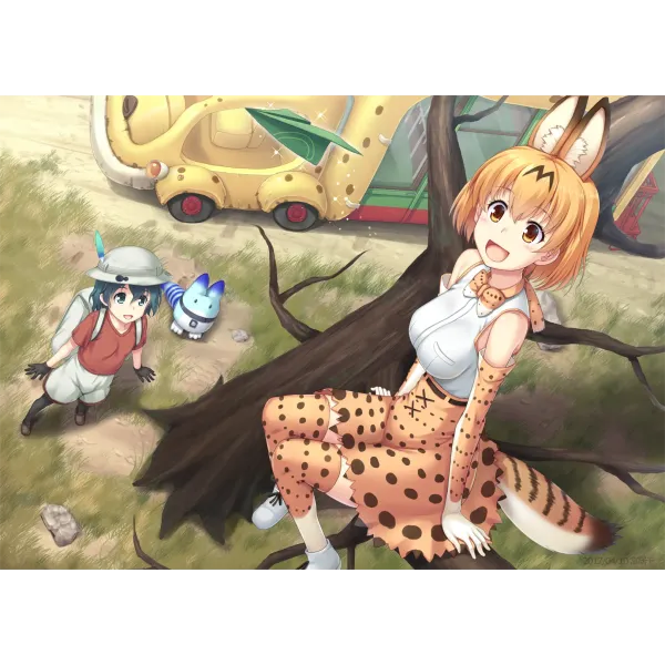 Anime Kemono Friends Mouse Pad (Desk Mat)