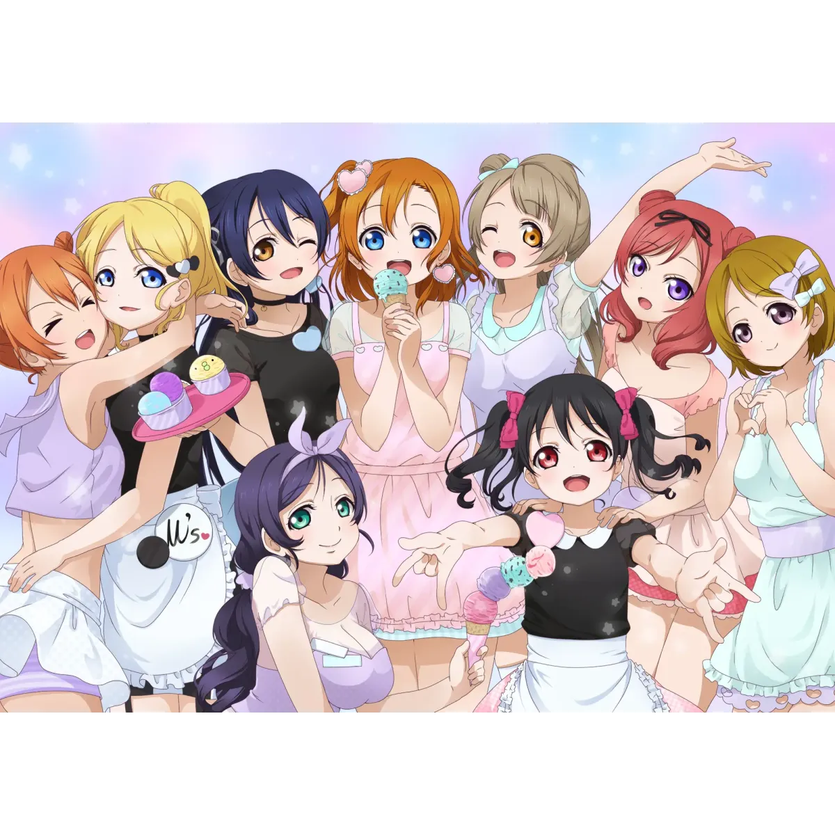 Anime Love Live!  Mouse Pad (Desk Mat)