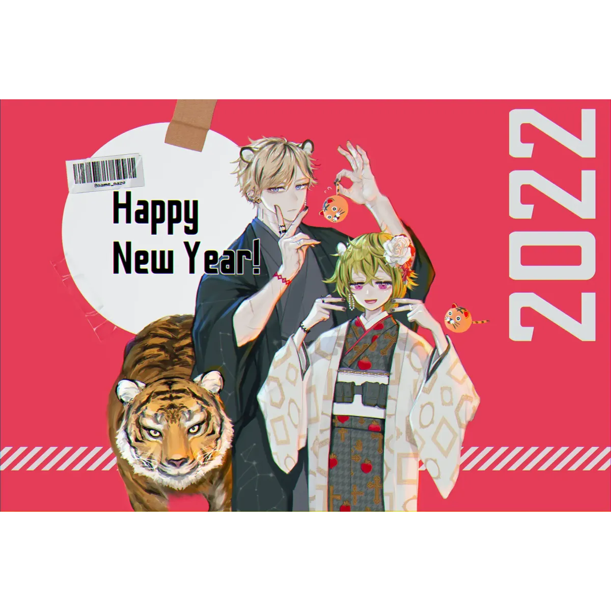 Anime Friends Mouse Pad (Desk Mat)