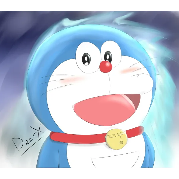 Anime Doraemon  Mouse Pad (Desk Mat)