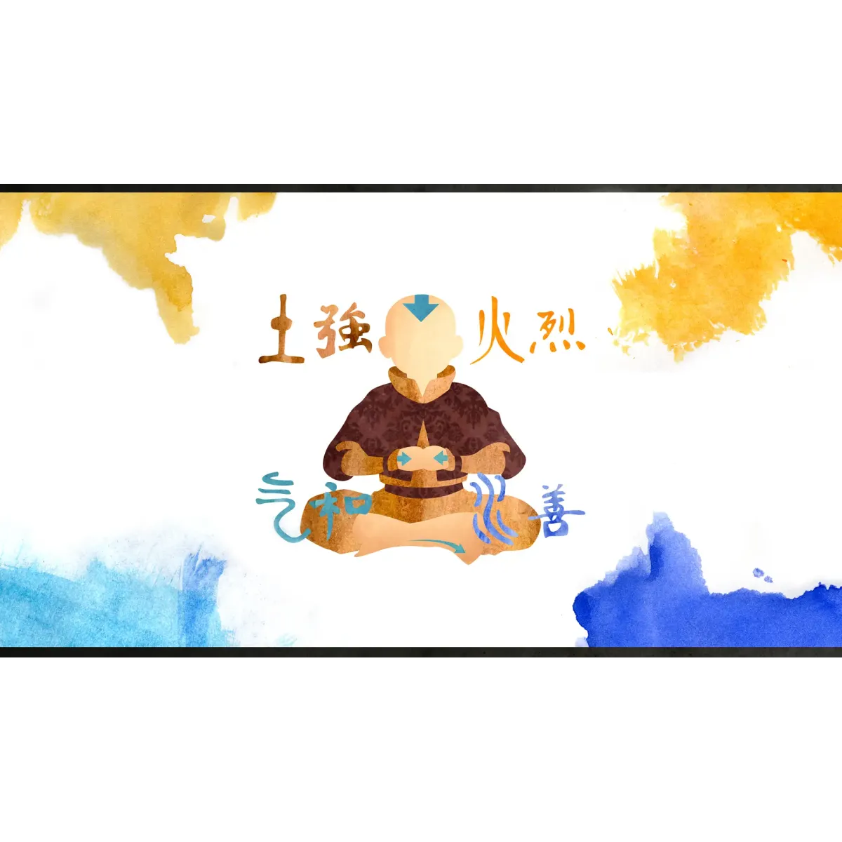 Anime Avatar: The Last Airbender  Mouse Pad (Desk Mat)