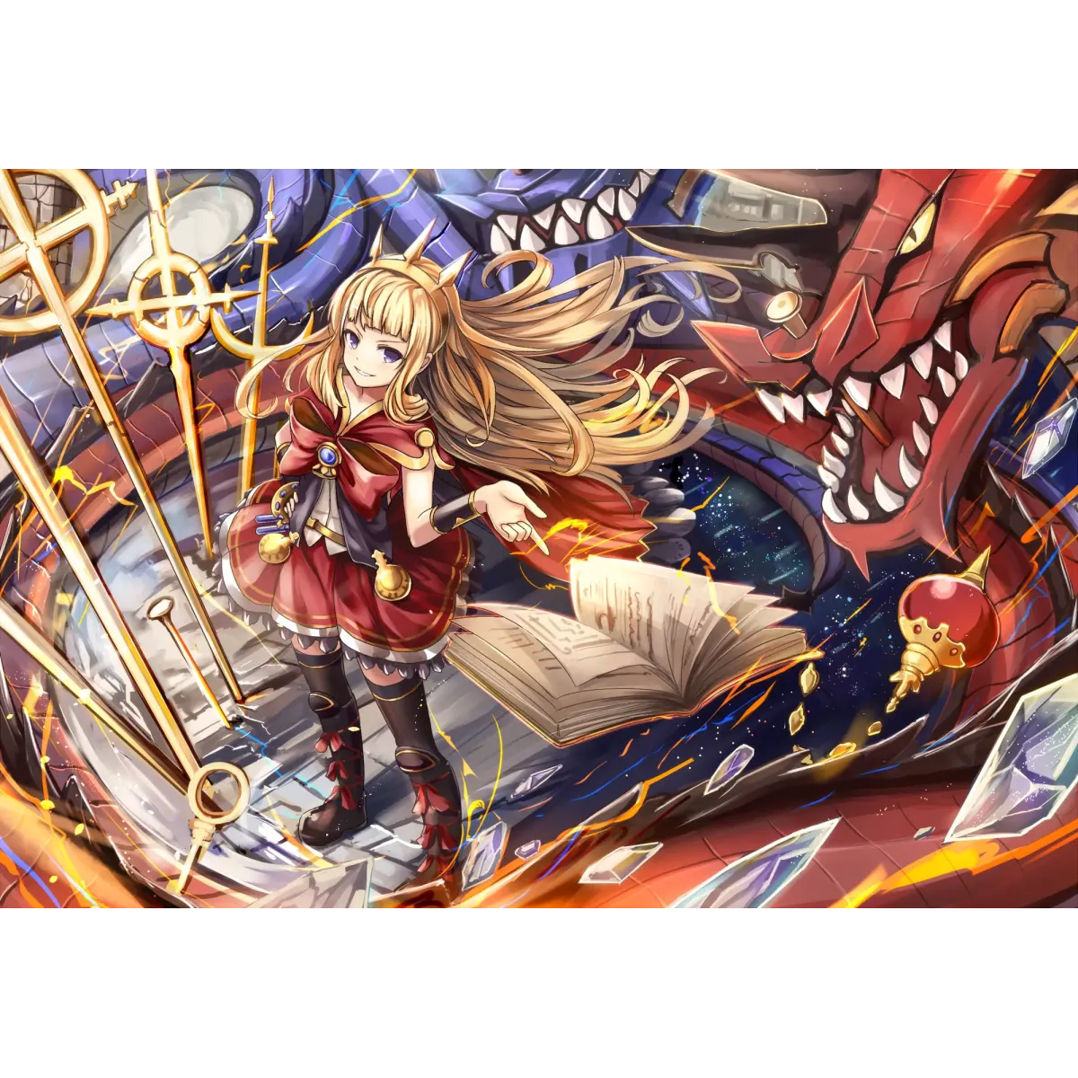 Granblue Fantasy Cagliostro, Granblue Fantasy, Ouroboros  Mouse Pad (Desk Mat)