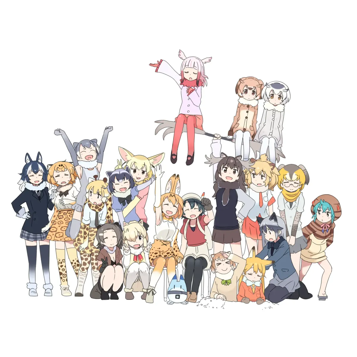 Anime Kemono Friends Mouse Pad (Desk Mat)