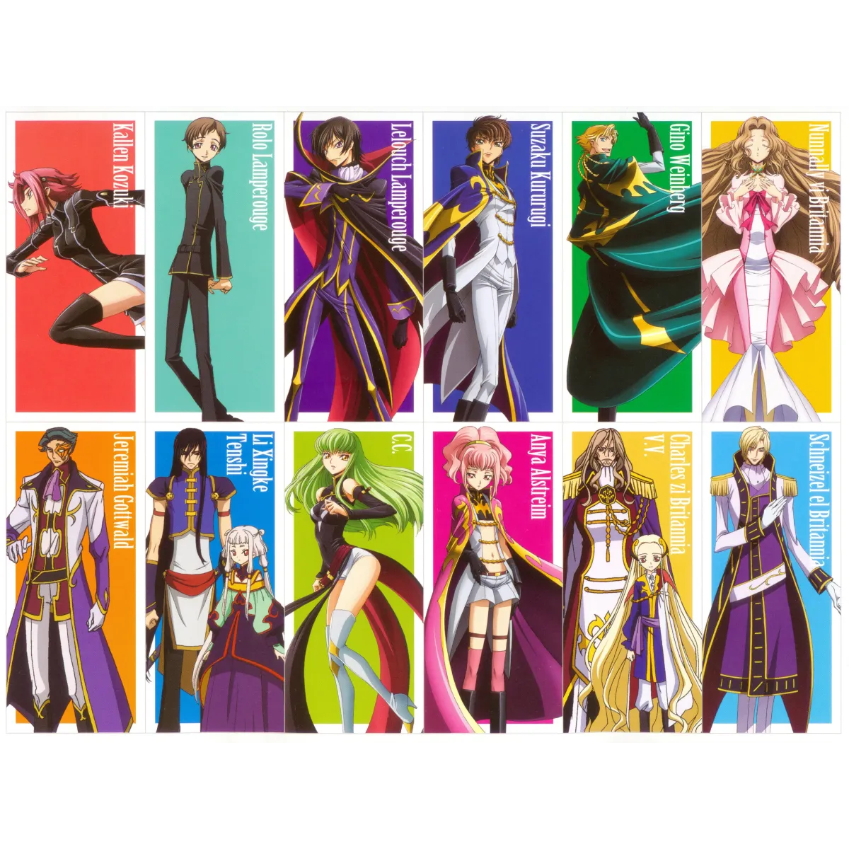 Anime Code Geass Mouse Pad (Desk Mat)