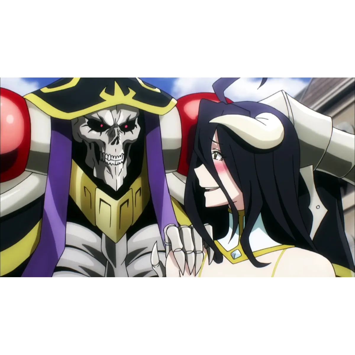 Ainz and Albedo  Mouse Pad (Desk Mat)