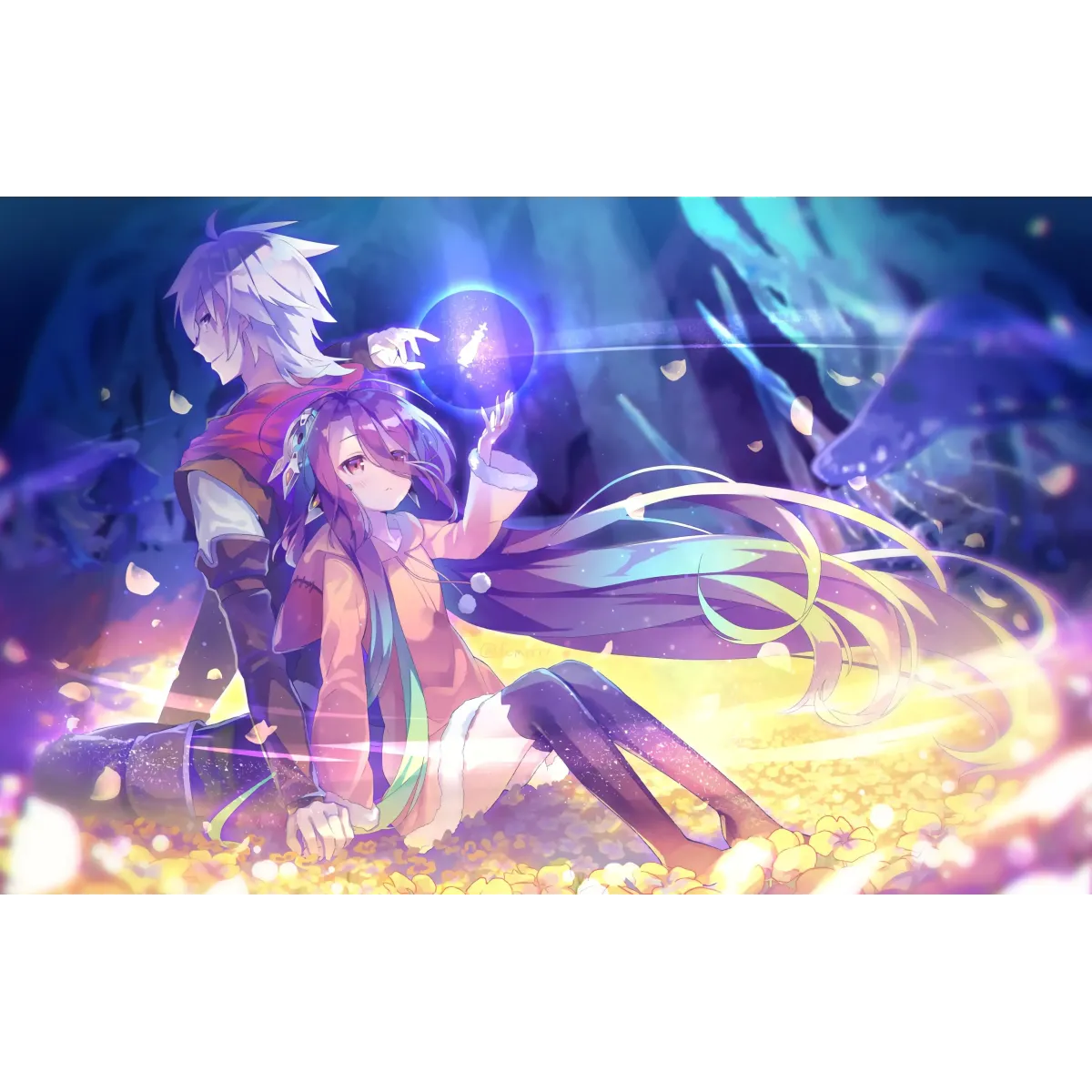 No Game No Life  Mouse Pad (Desk Mat)