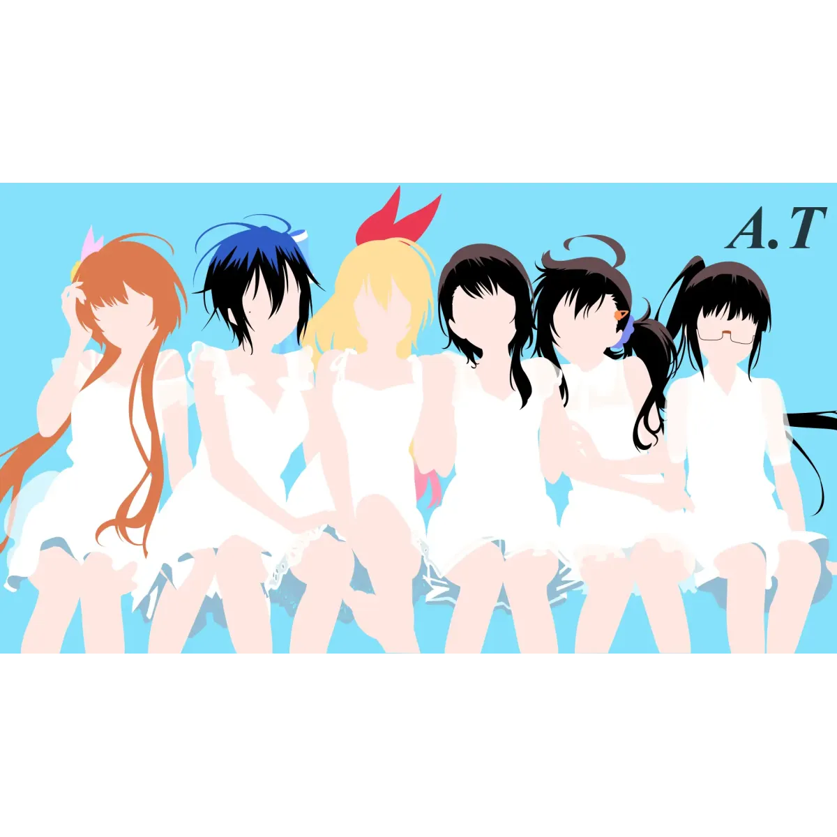 Anime Nisekoi Mouse Pad (Desk Mat)