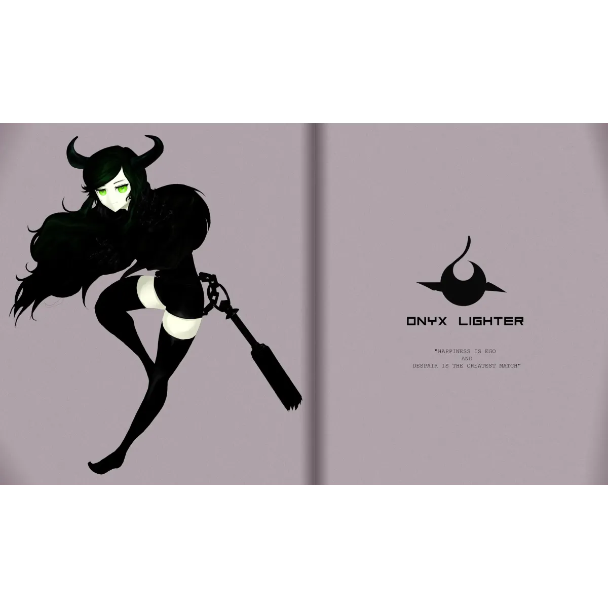 Anime Black Rock Shooter  Mouse Pad (Desk Mat)