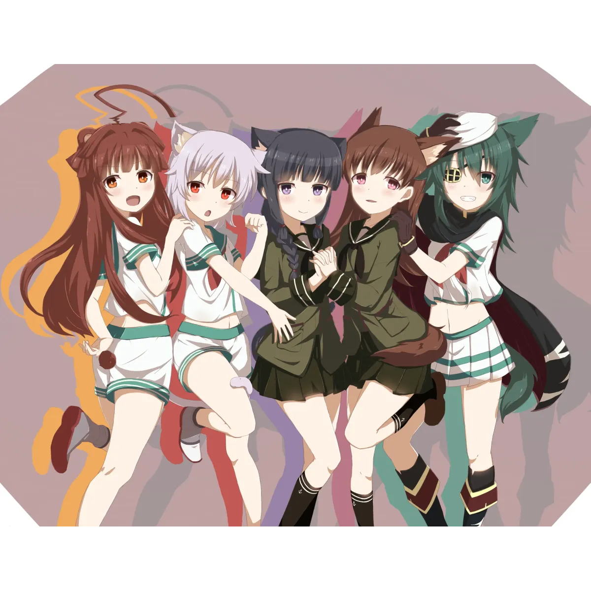 Anime Kantai Collection  Mouse Pad (Desk Mat)