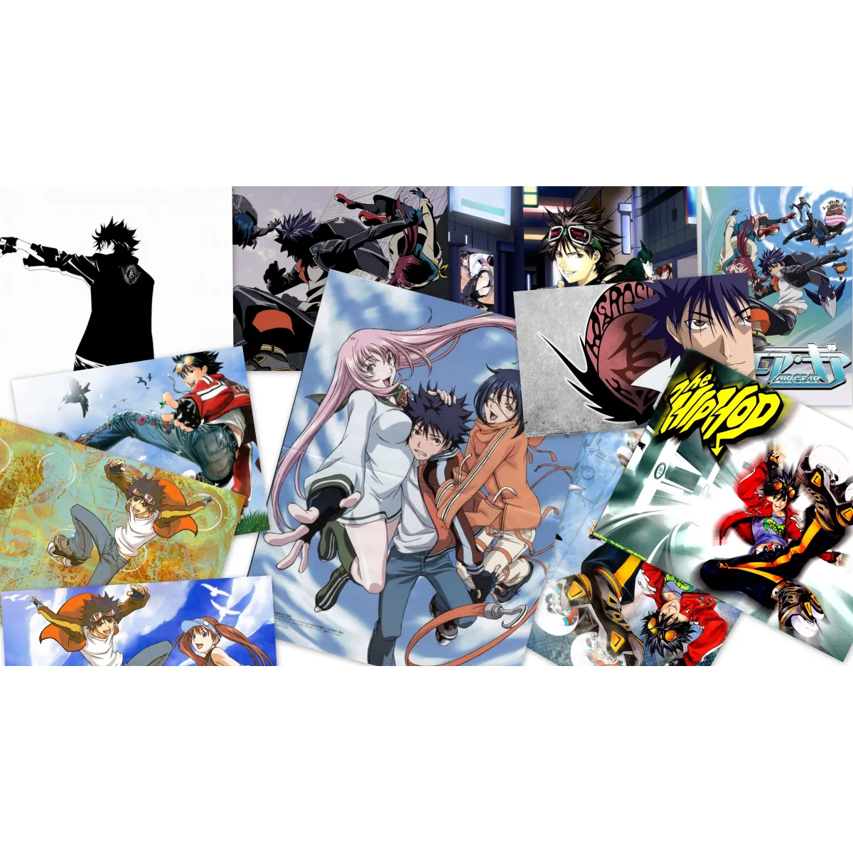 Air Gear  Mouse Pad (Desk Mat)