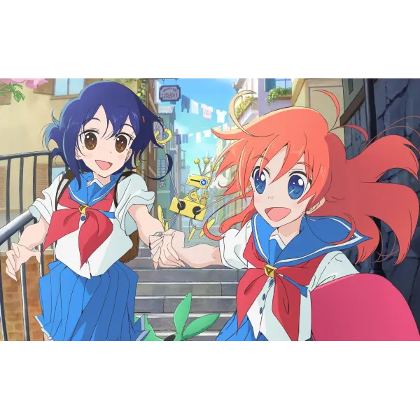 Anime Flip Flappers Mouse Pad (Desk Mat)