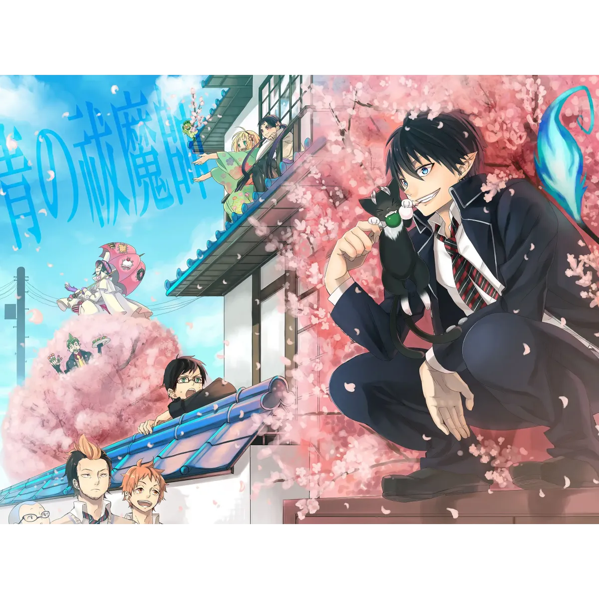 Ao No Exorcist Mouse Pad (Desk Mat)