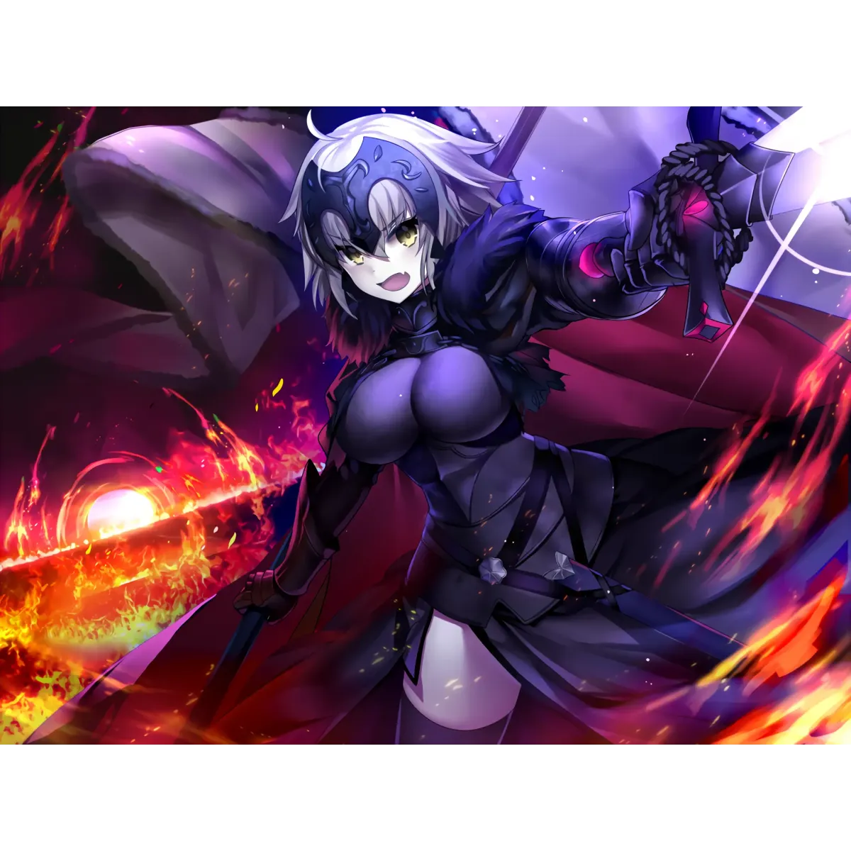 Jeanne D'Arc  Mouse Pad (Desk Mat)