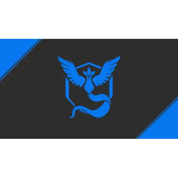 Team Mystic- No Words  Mouse Pad (Desk Mat)