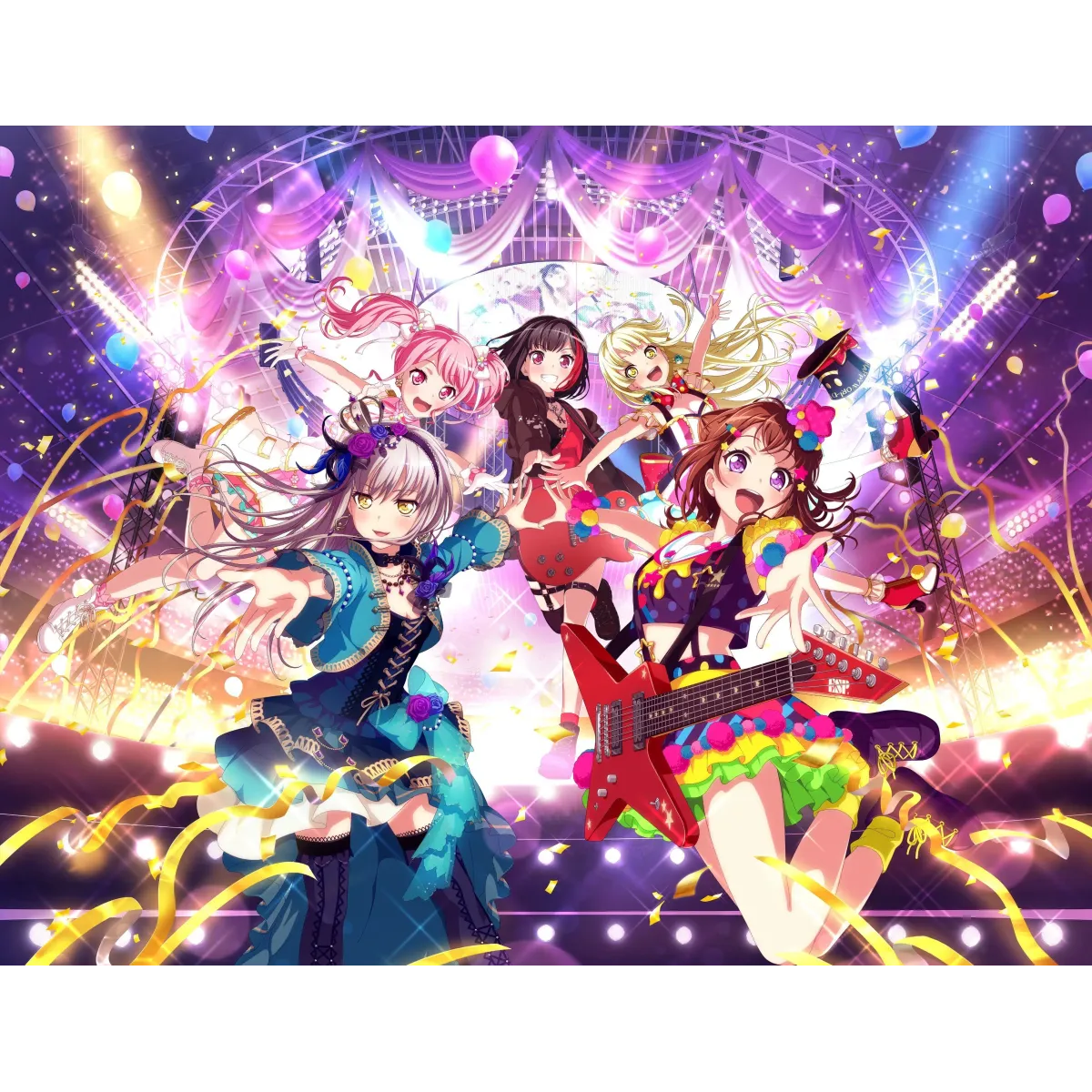 Anime BanG Dream! Girls Band Party! Mouse Pad (Desk Mat)