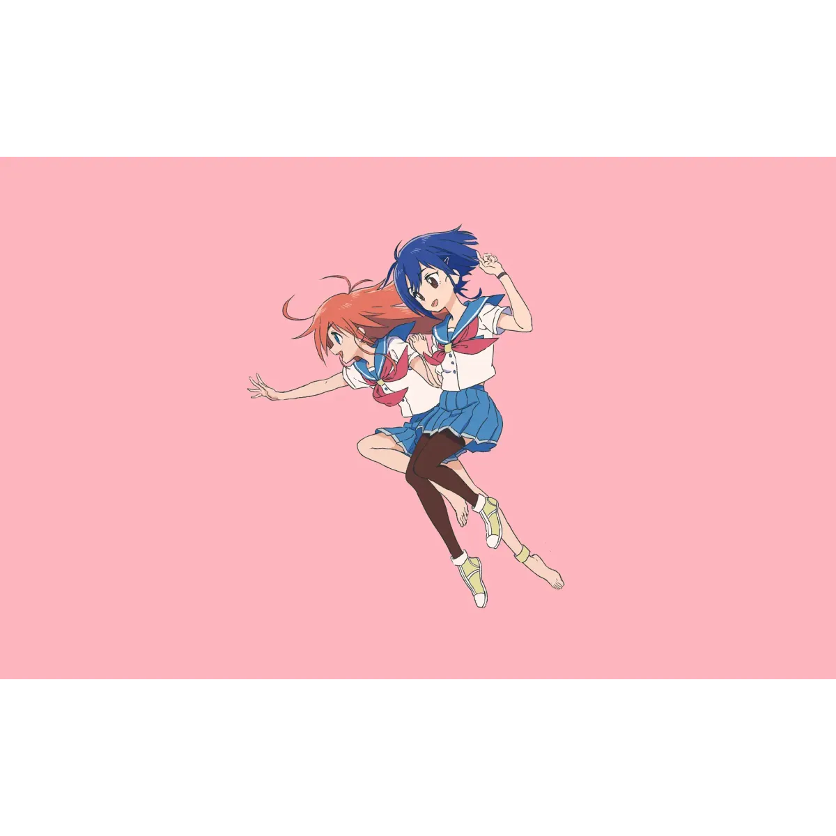 Anime Flip Flappers Mouse Pad (Desk Mat)