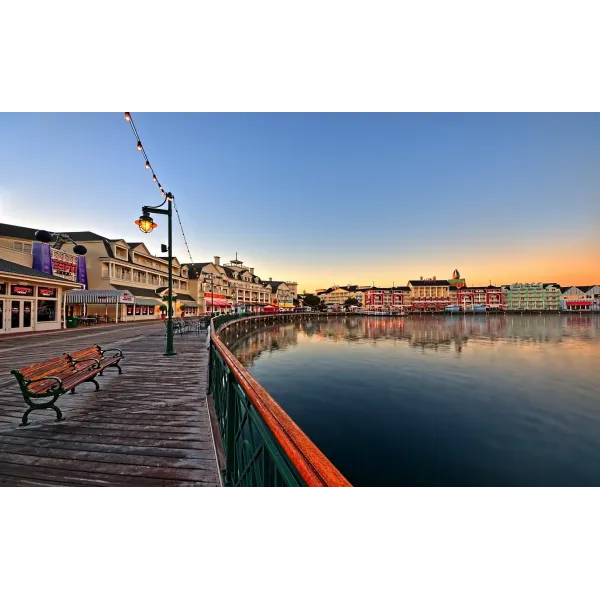 Disney's Boardwalk, Epcot Resort Area, Walt Disney World Resort Mouse Pad (Desk Mat)