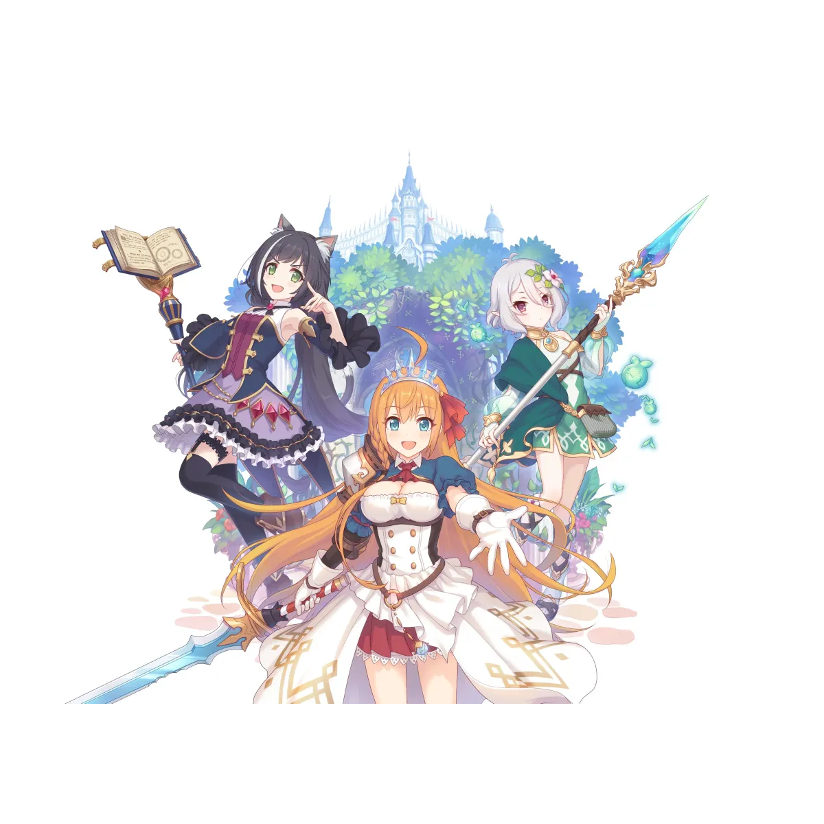 Anime Princess Connect! Re:Dive  Mouse Pad (Desk Mat)