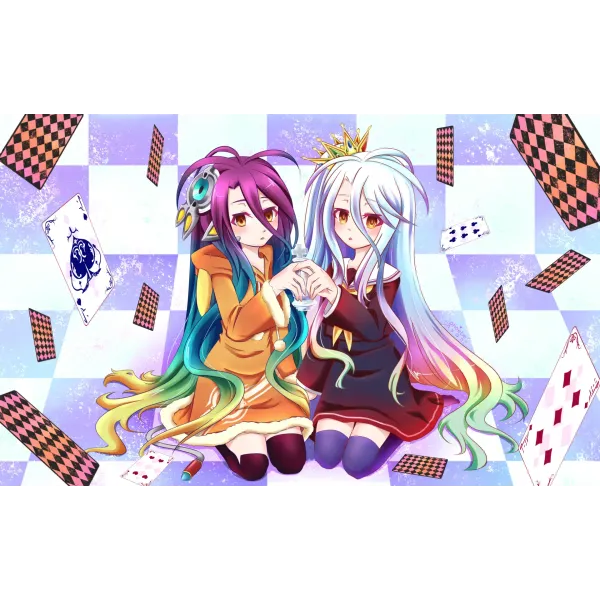 Anime No Game No Life  Mouse Pad (Desk Mat)