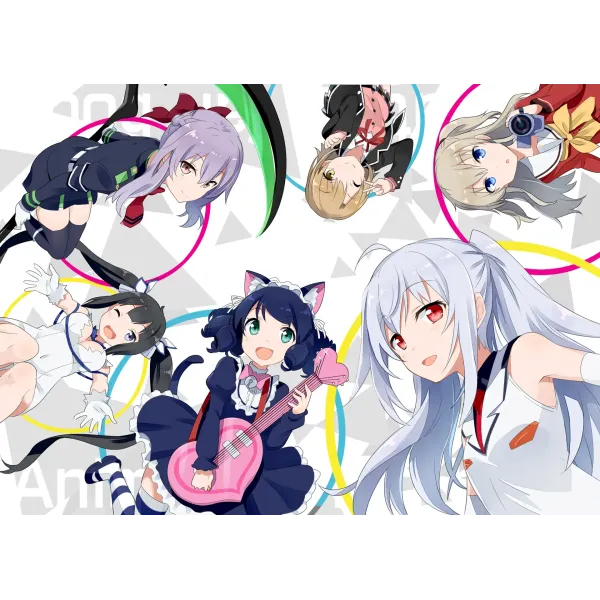 Anime Crossover  Mouse Pad (Desk Mat)