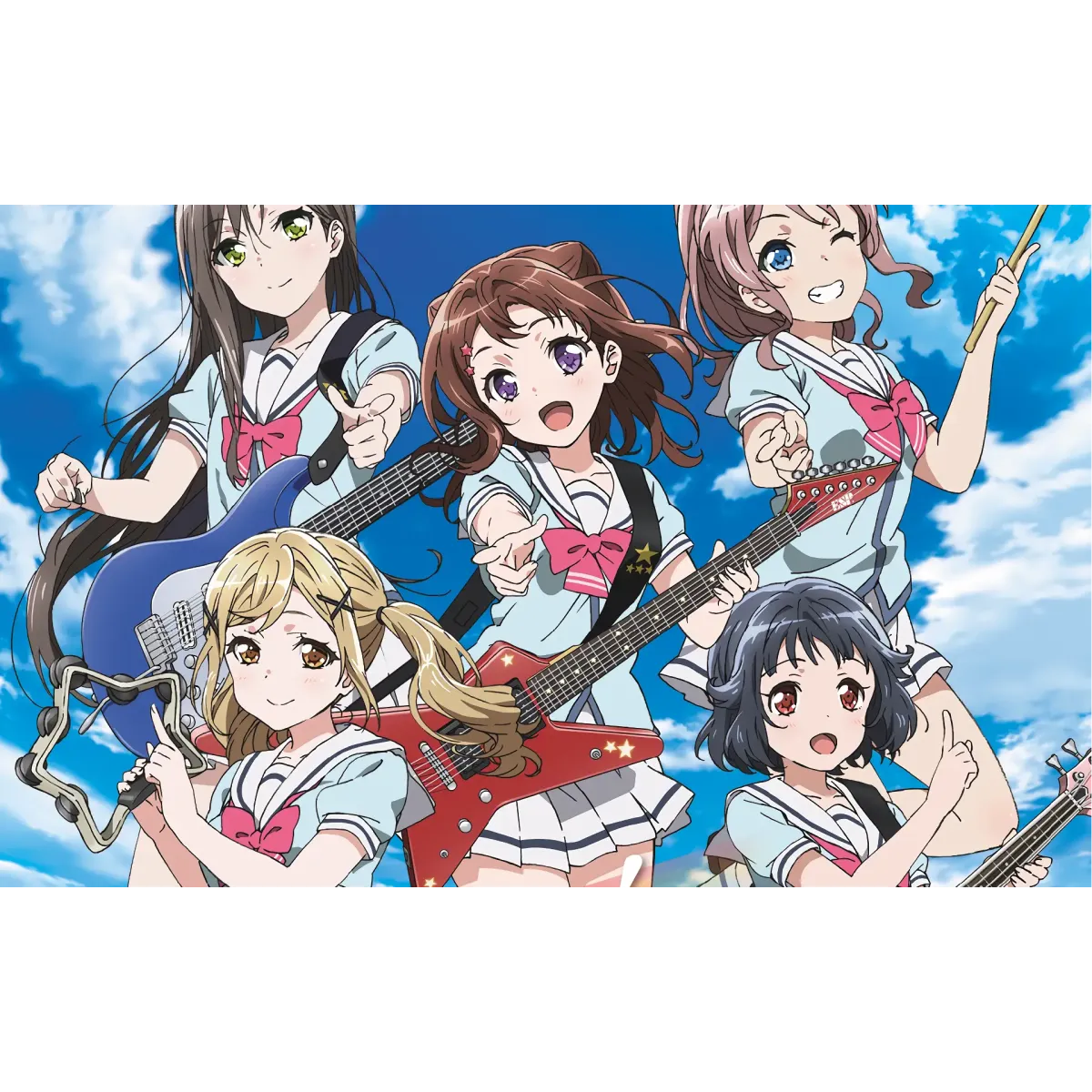 BanG Dream!  Mouse Pad (Desk Mat)