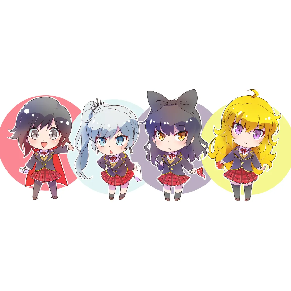 Anime RWBY  Mouse Pad (Desk Mat)