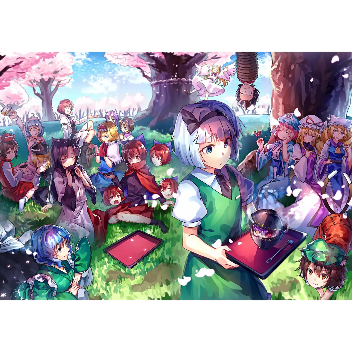 Touhou  Mouse Pad (Desk Mat)