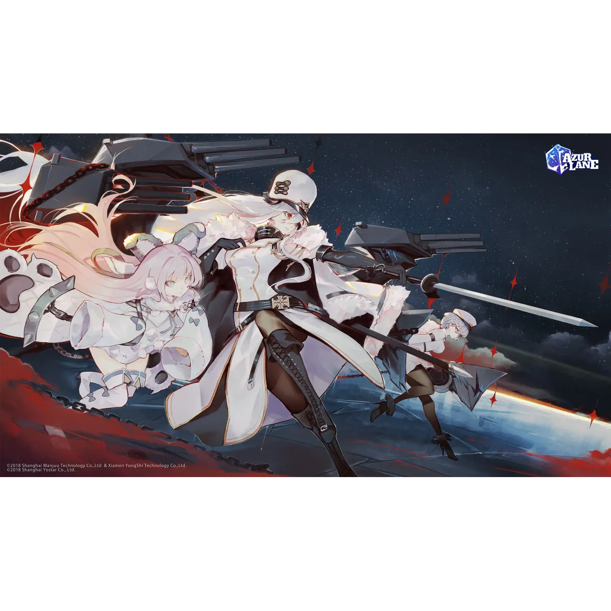 Anime Azur Lane Mouse Pad (Desk Mat)