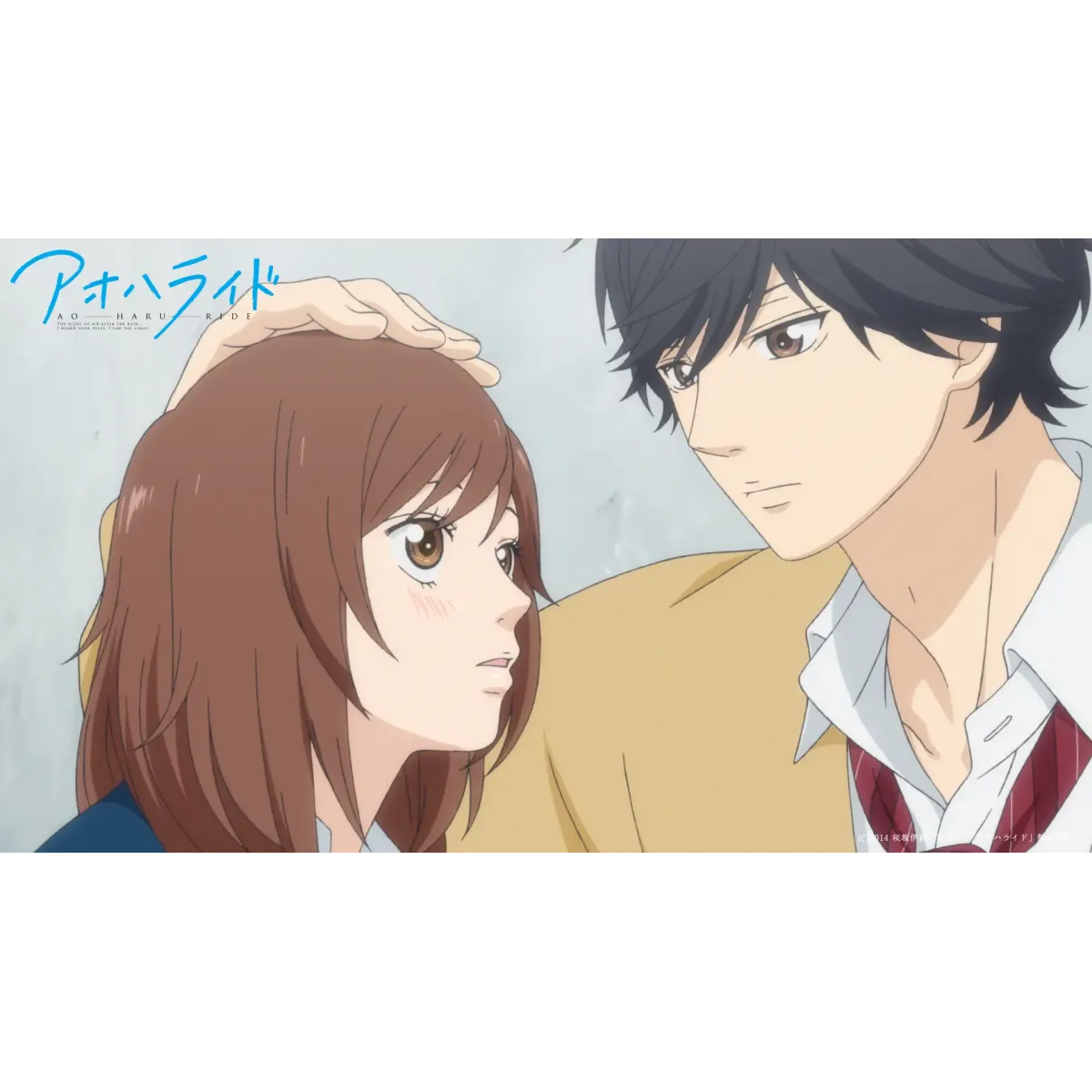 Anime Ao Haru Ride Mouse Pad (Desk Mat)