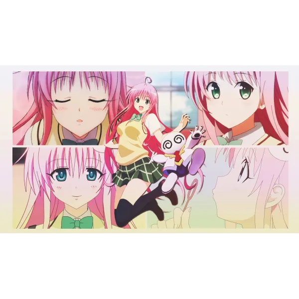 Anime To Love-Ru Mouse Pad (Desk Mat)