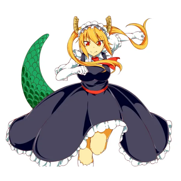 Miss Kobayashi's Dragon Maid Kobayashi San Chi No Maid Dragon, Tohru  Mouse Pad (Desk Mat)