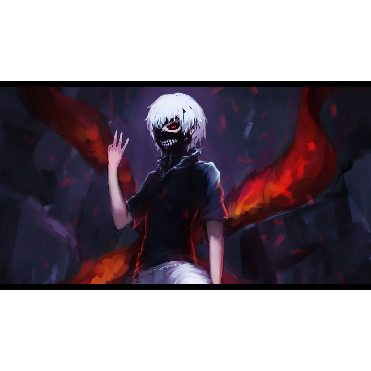 Tokyo Ghoul Ken Kaneki  Mouse Pad (Desk Mat)