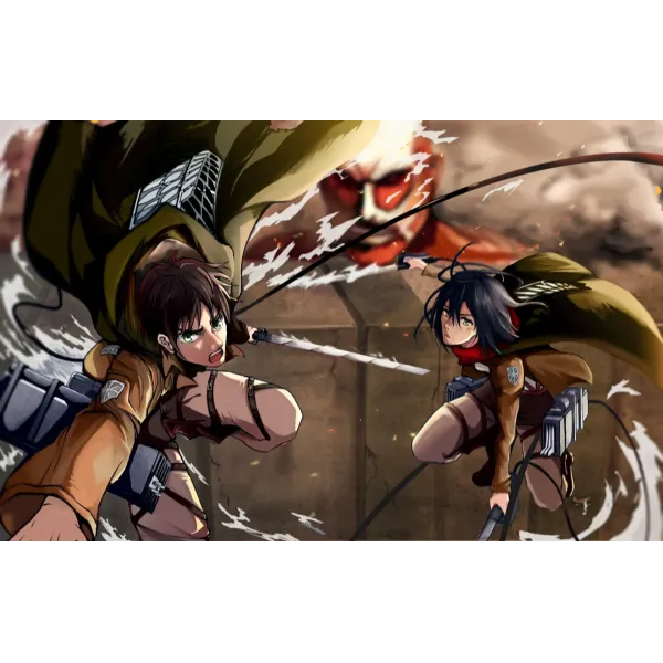 Anime Attack On Titan  Mouse Pad (Desk Mat)