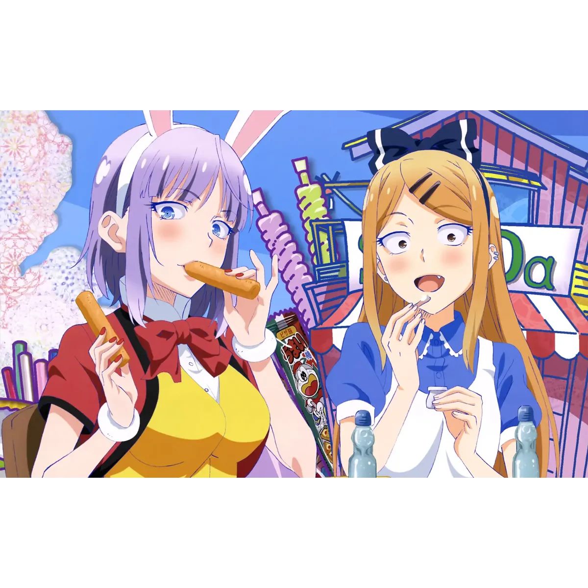 Anime Dagashi Kashi Mouse Pad (Desk Mat)