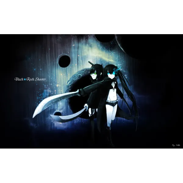 Anime Black Rock Shooter  Mouse Pad (Desk Mat)