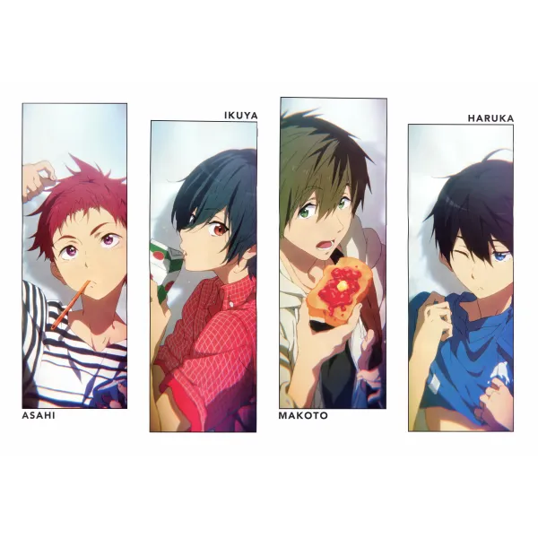 Free! Makoto Tachibana, Haruka Nanase  Mouse Pad (Desk Mat)