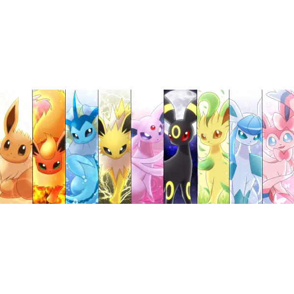 Eeveelution  Mouse Pad (Desk Mat)