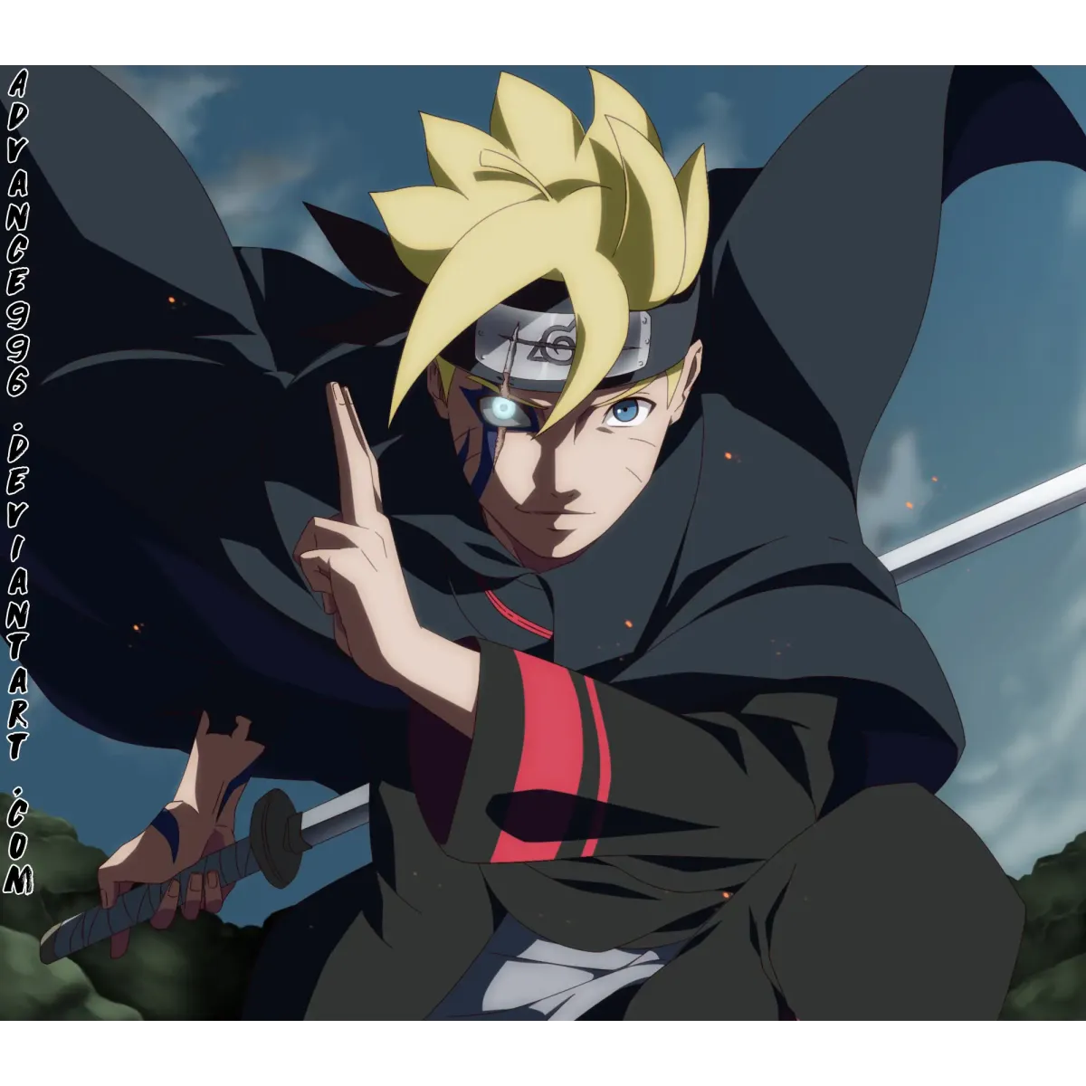 Anime Boruto  Mouse Pad (Desk Mat)