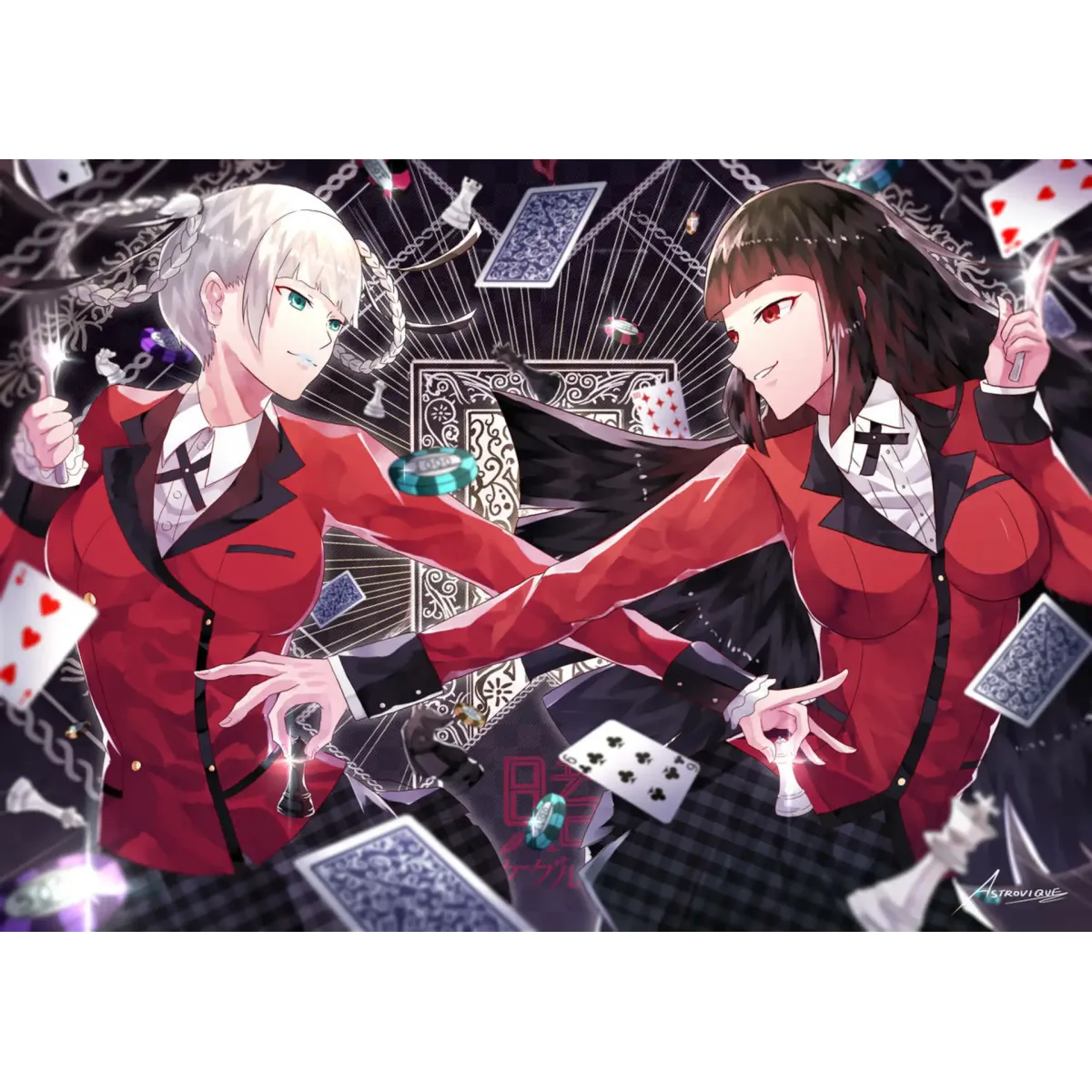 Anime Kakegurui  Mouse Pad (Desk Mat)