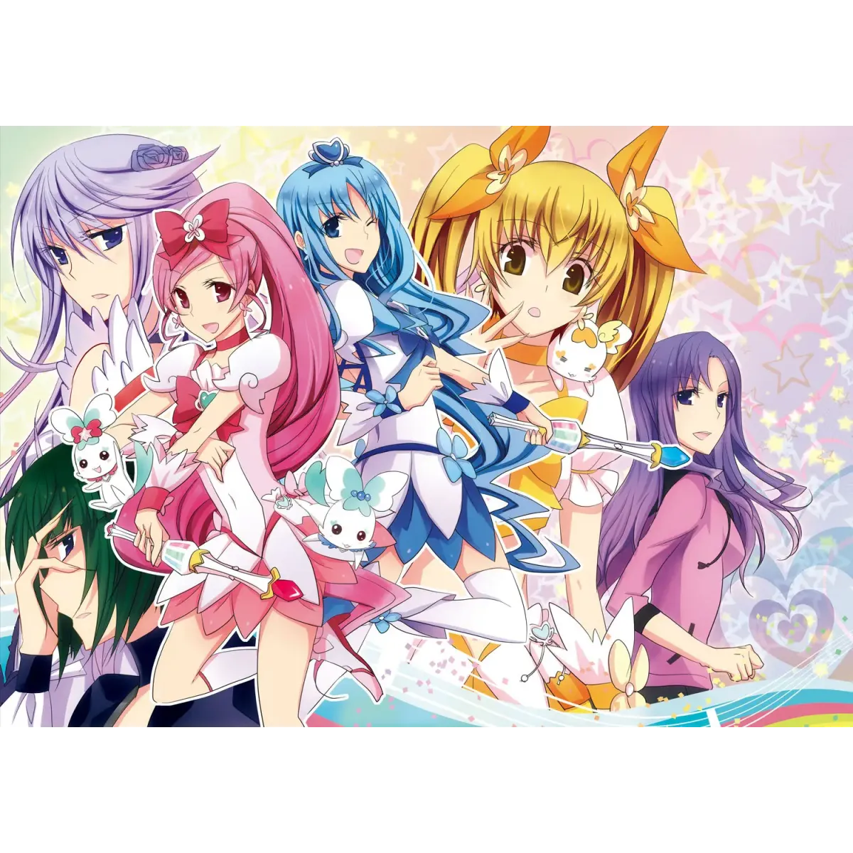 Anime Pretty Cure!r Mouse Pad (Desk Mat)