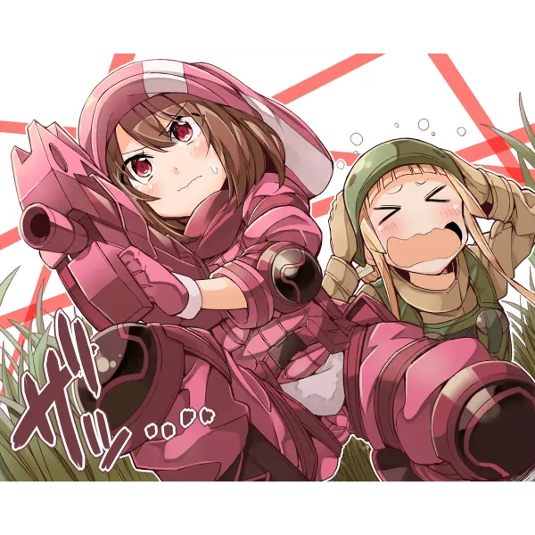 Sword Art Online Alternative: Gun Gale Online  Mouse Pad (Desk Mat)