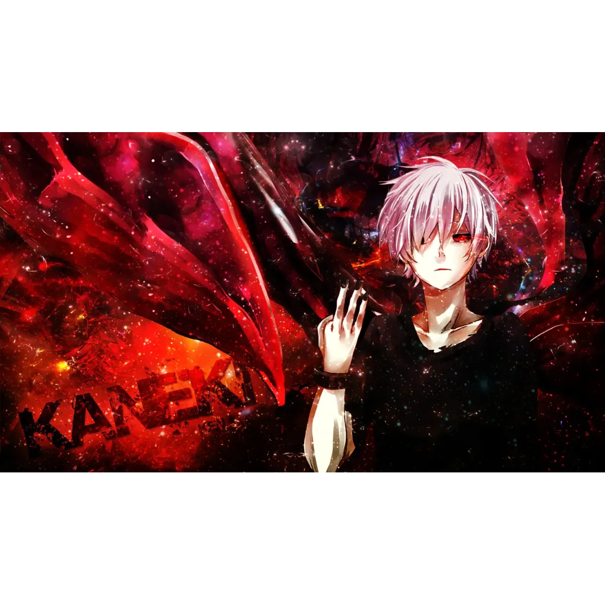 Tokyo Ghoul Ken Kaneki  Mouse Pad (Desk Mat)